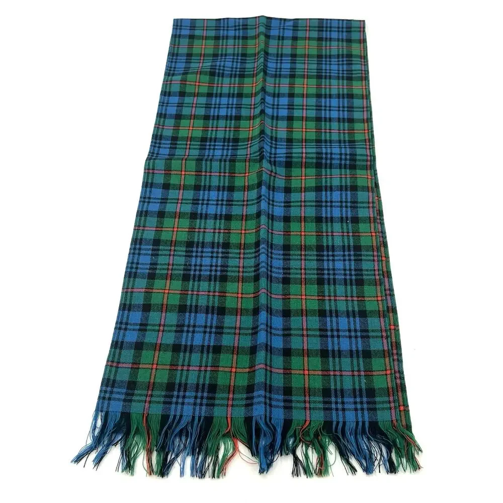 Lochcarron  tartan plaid men’s made in Scotland from new wool scarf
